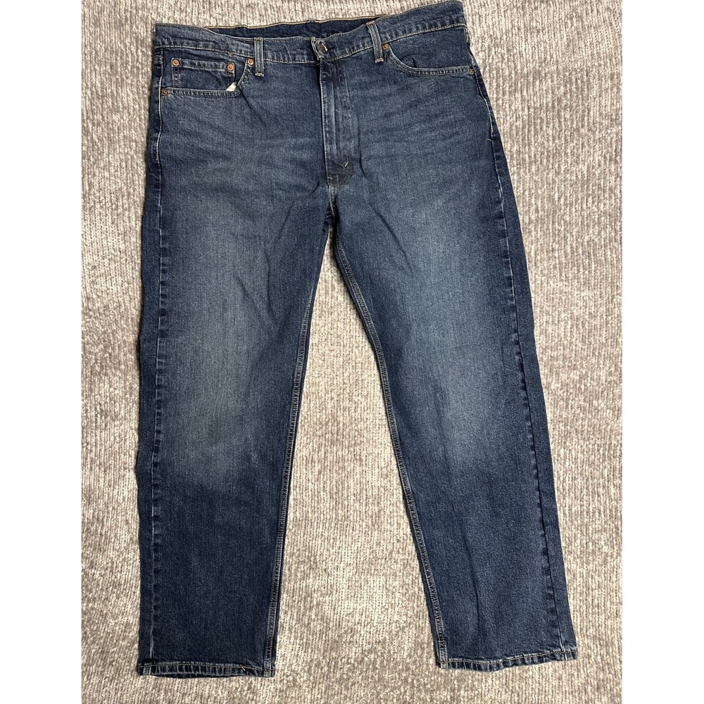 Levi's 505 Regular Fit Men's Jeans 40x32 Blue Medium Wash Denim